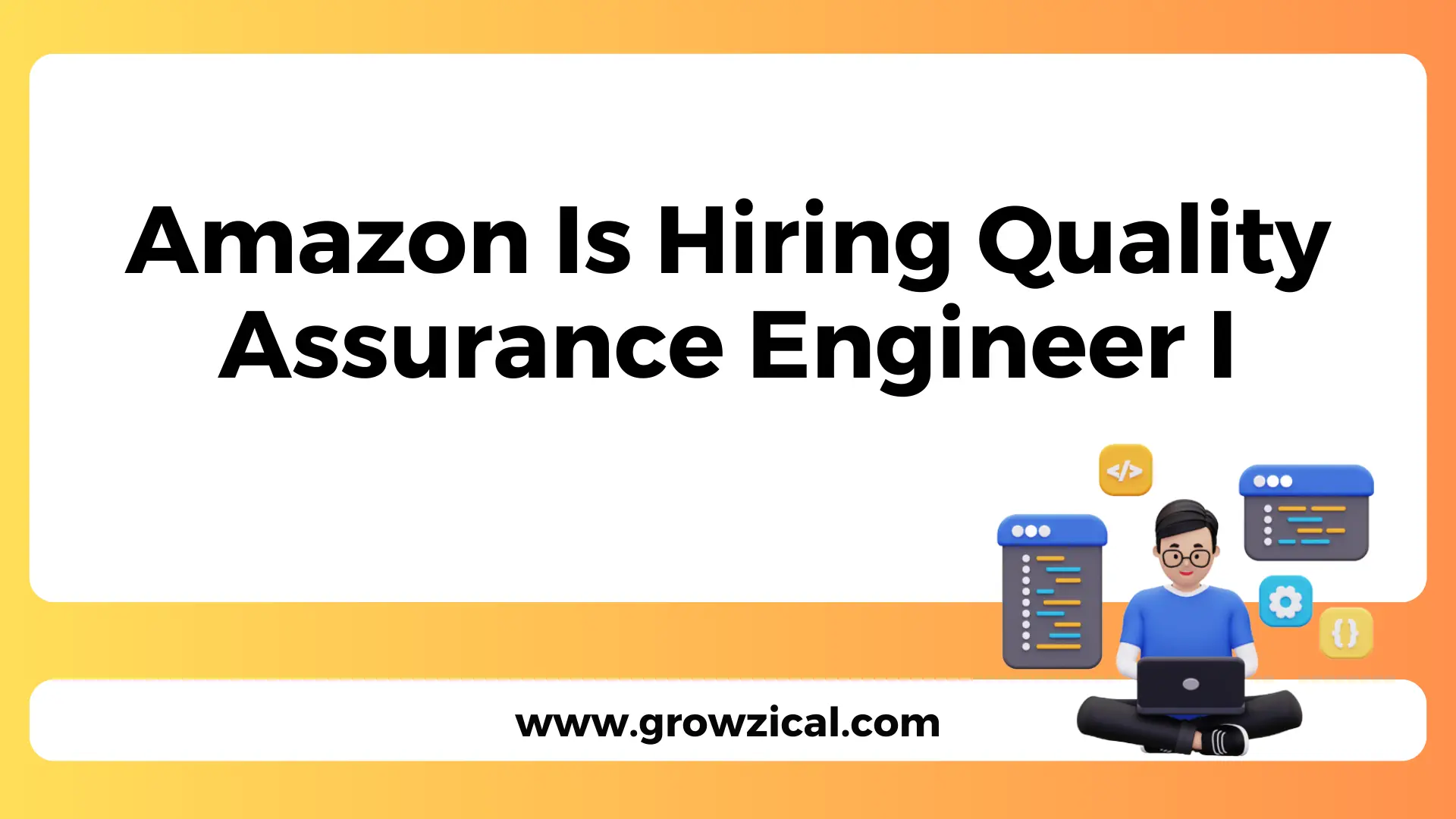 Quality Assurance Engineer I Job at Amazon