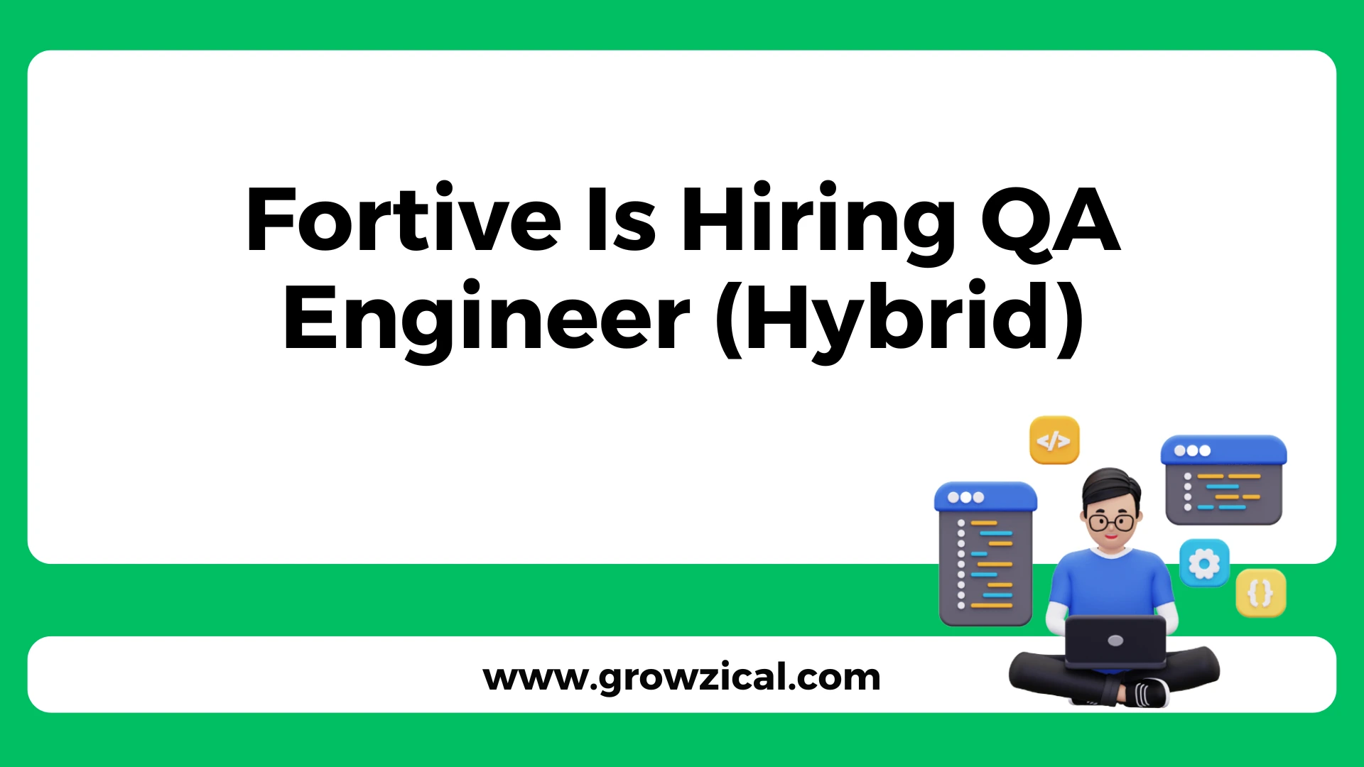 Fortive Is Hiring QA Engineer (Hybrid)