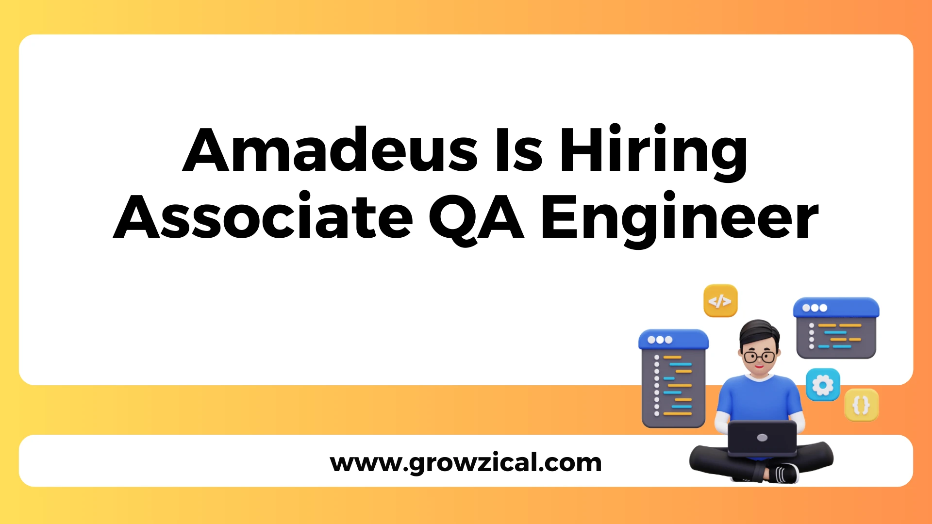 Amadeus Is Hiring Associate QA Engineer